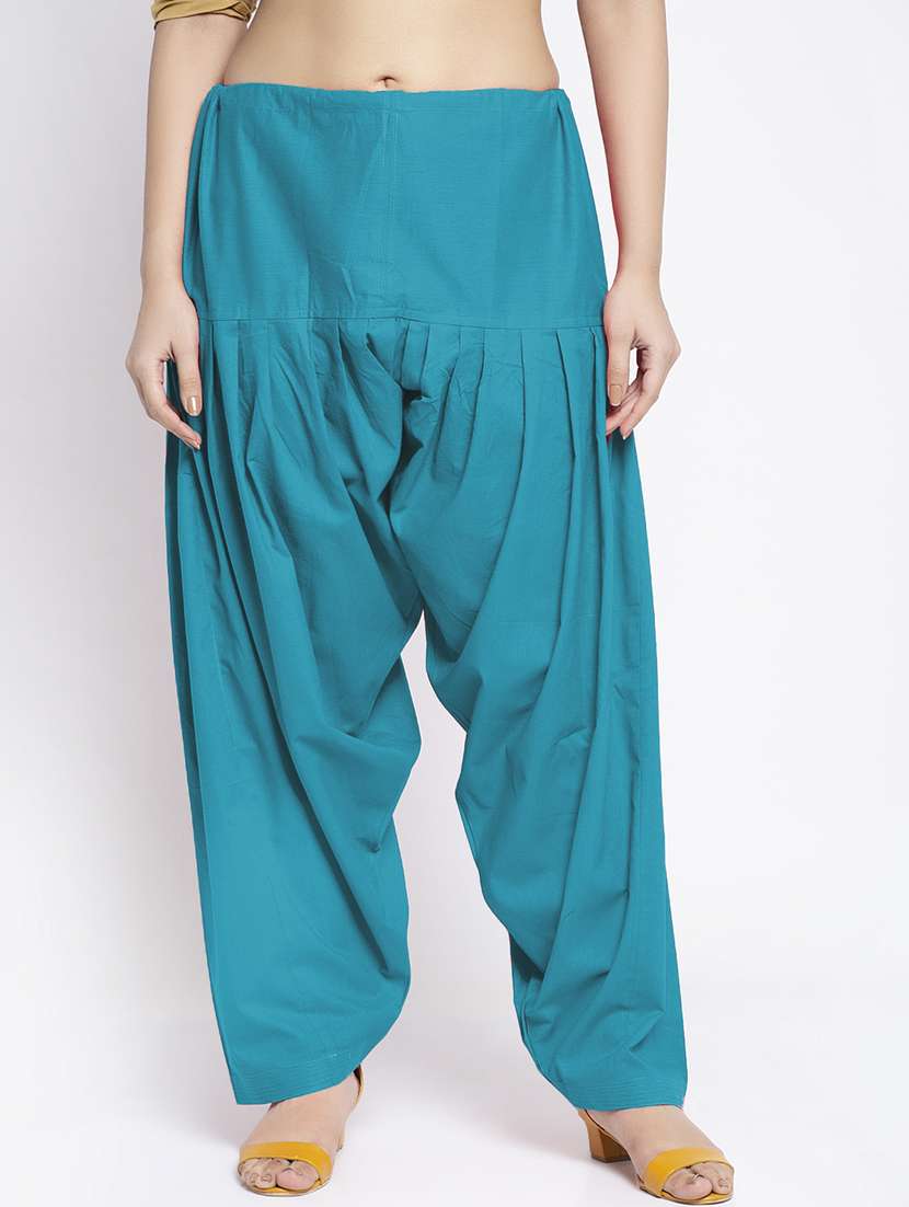 pack of 2 mid rise solid salwar  - 19085919 -  Standard Image - 1