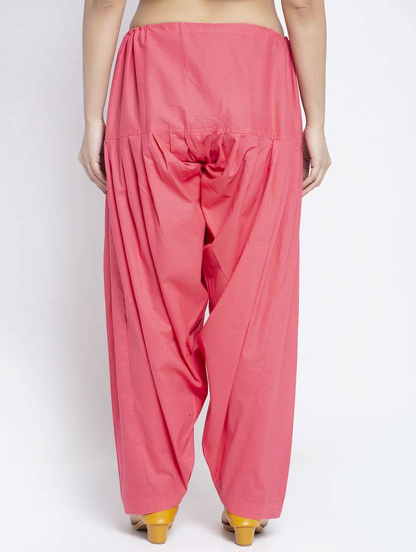 pack of 2 mid rise solid salwar  - 19085925 -  Standard Image - 4