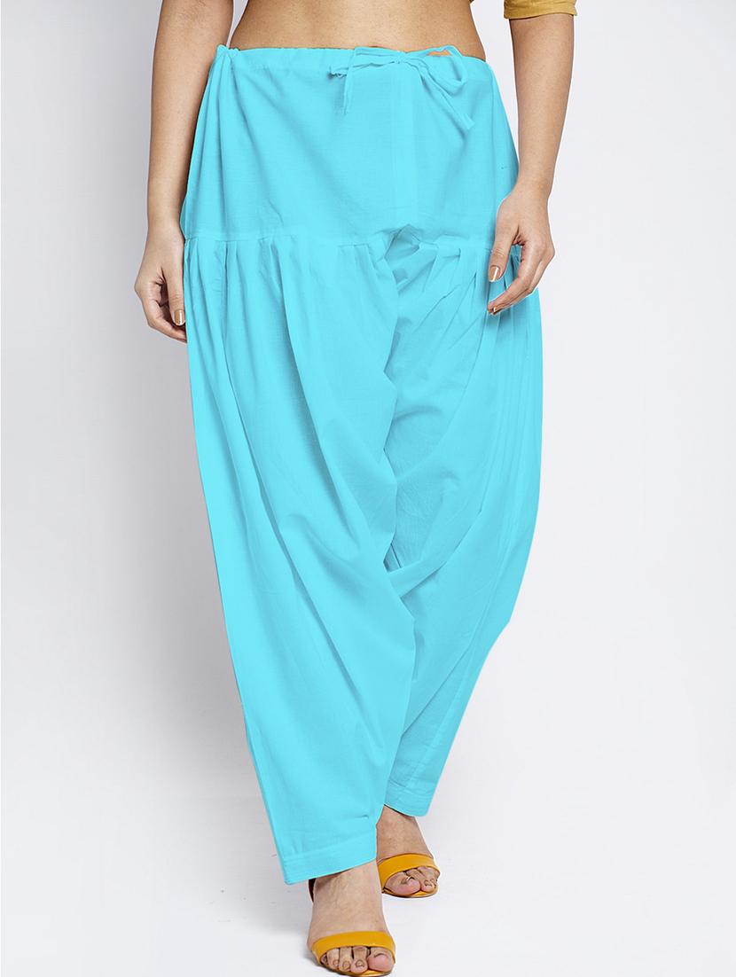 pack of 2 mid rise solid salwar - 19085928 - Standard Image - 1
