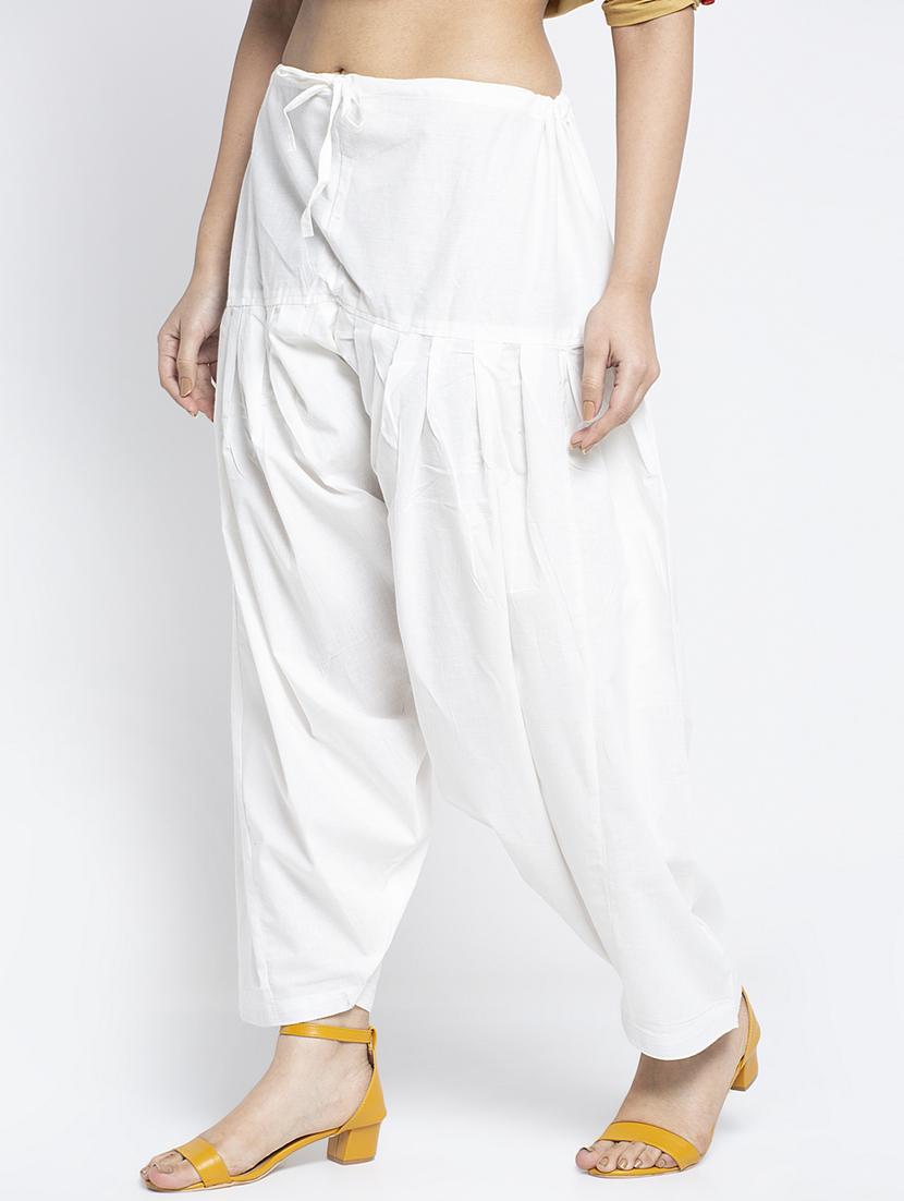 pack of 2 mid rise solid salwar - 19085936 - Standard Image - 4
