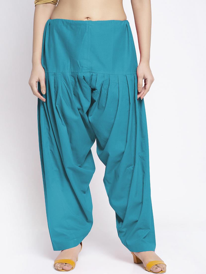 pack of 2 mid rise solid salwar - 19085939 - Standard Image - 1