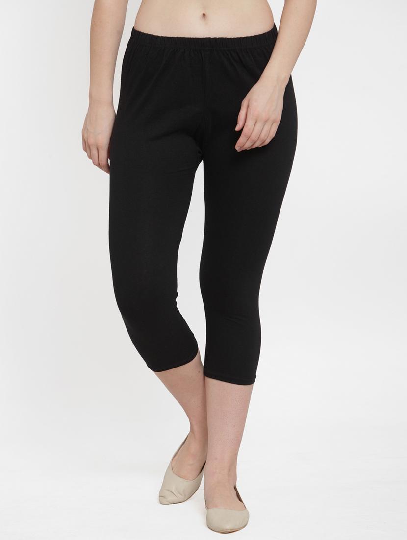 pack of 2 solid capri legging  - 19085968 -  Standard Image - 1