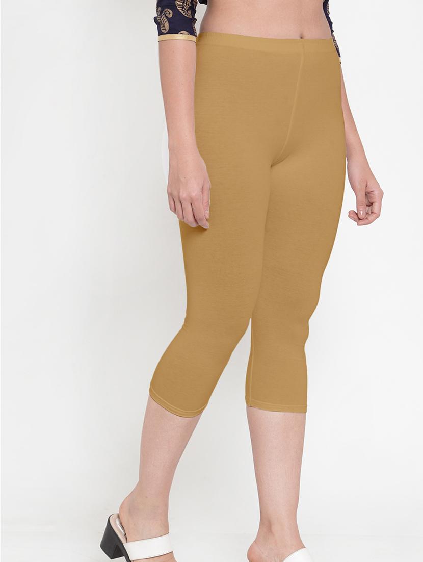 pack of 2 solid capri legging - 19086016 - Standard Image - 4