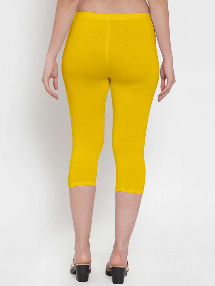 pack of 2 solid capri leggings  - 19086063 -  Standard Image - 4