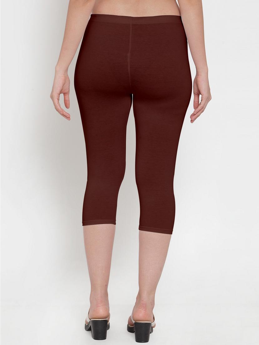pack of 2 solid capri leggings - 19086141 - Standard Image - 4