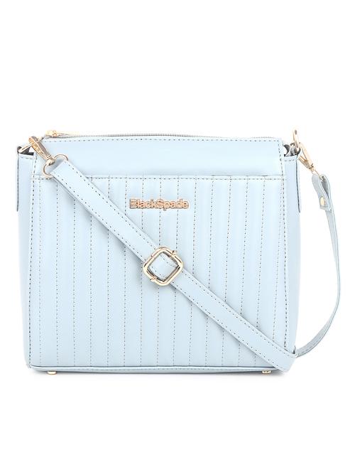 grey leatherette (pu) sling bag - 19086554 -  Standard Image - 0