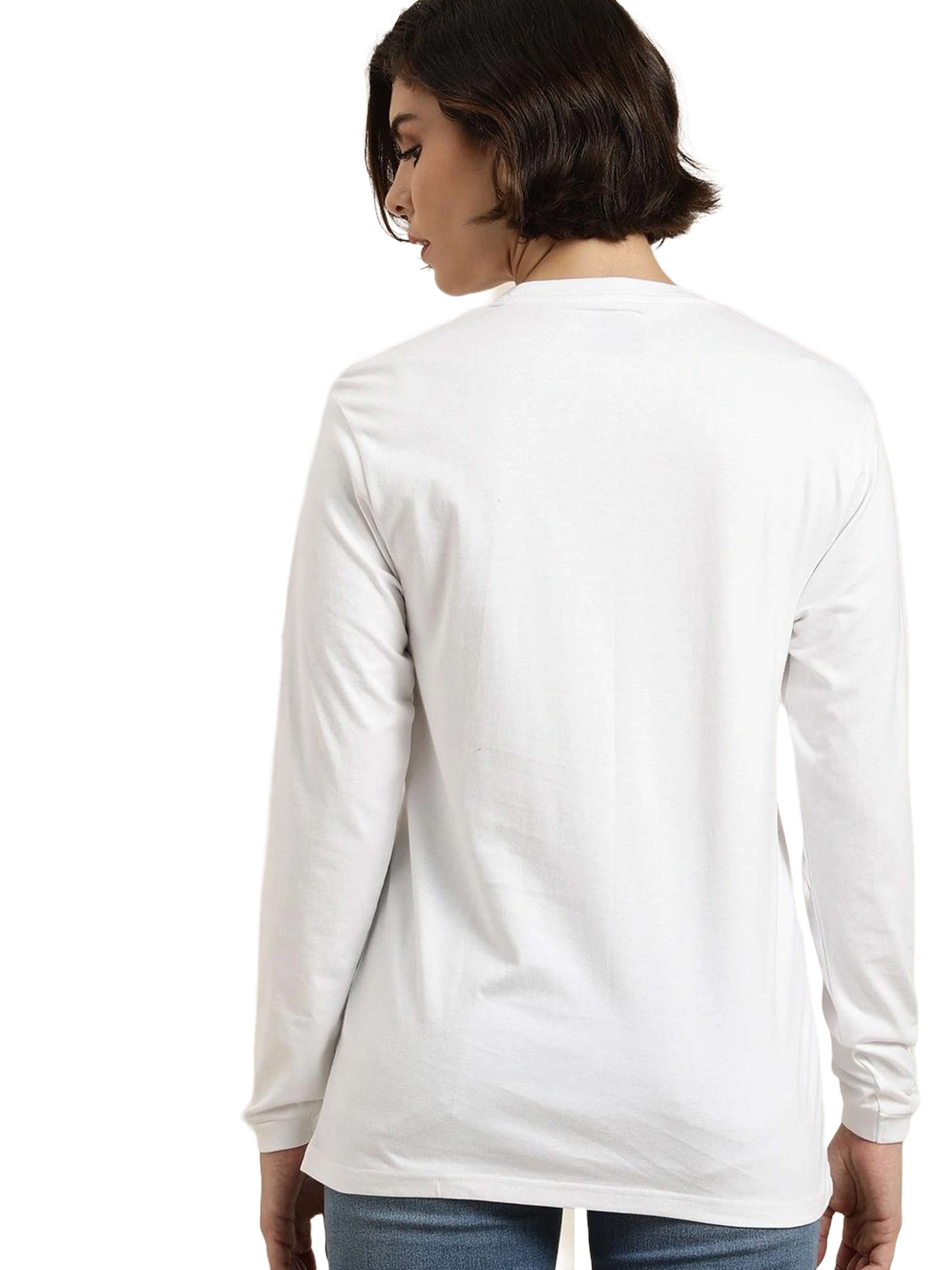 white cotton tshirt - 19086579 - Standard Image - 1