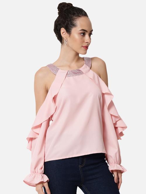women's a line round neck top - 19086765 -  Standard Image - 0