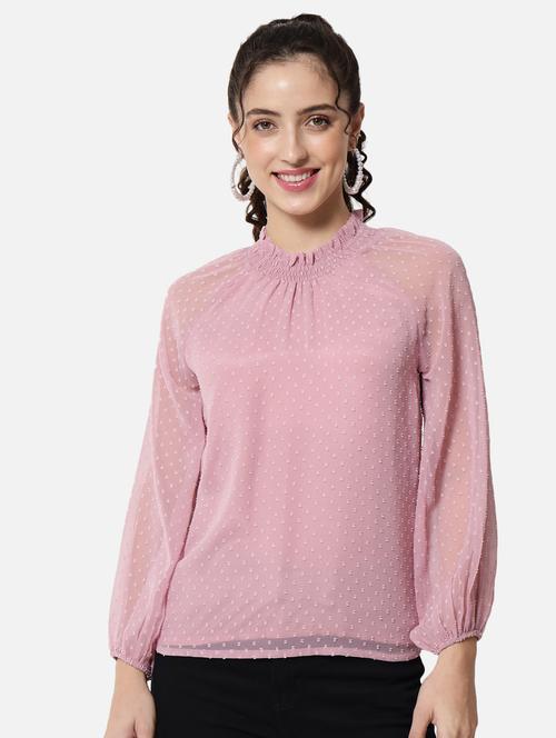 women's straight mock neck top - 19086792 - Standard Image - 0