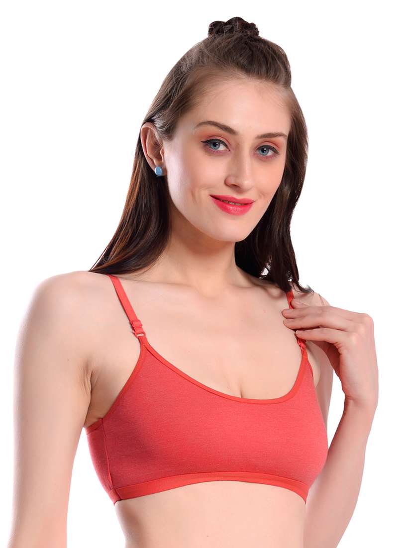 pack of 3 multi colored solid sport bra - 19087285 -  Standard Image - 6