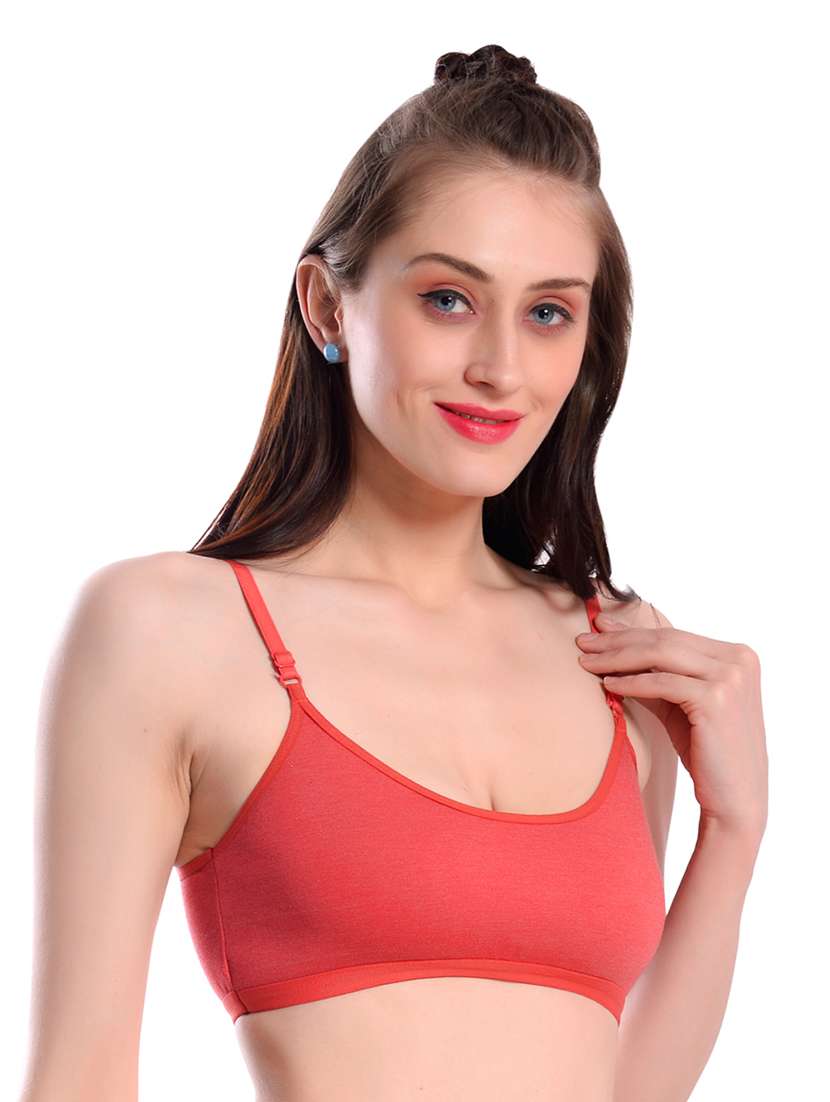 pack of 3 multi colored solid sport bra - 19087286 -  Standard Image - 6
