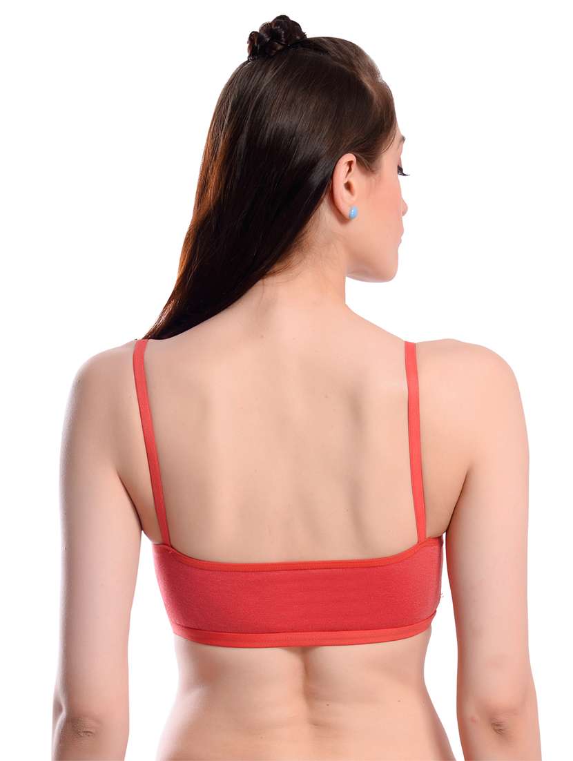 pack of 3 multi colored solid sport bra - 19087290 -  Standard Image - 4