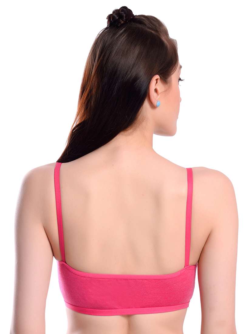 pack of 3 multi colored solid sport bra - 19087297 -  Standard Image - 6