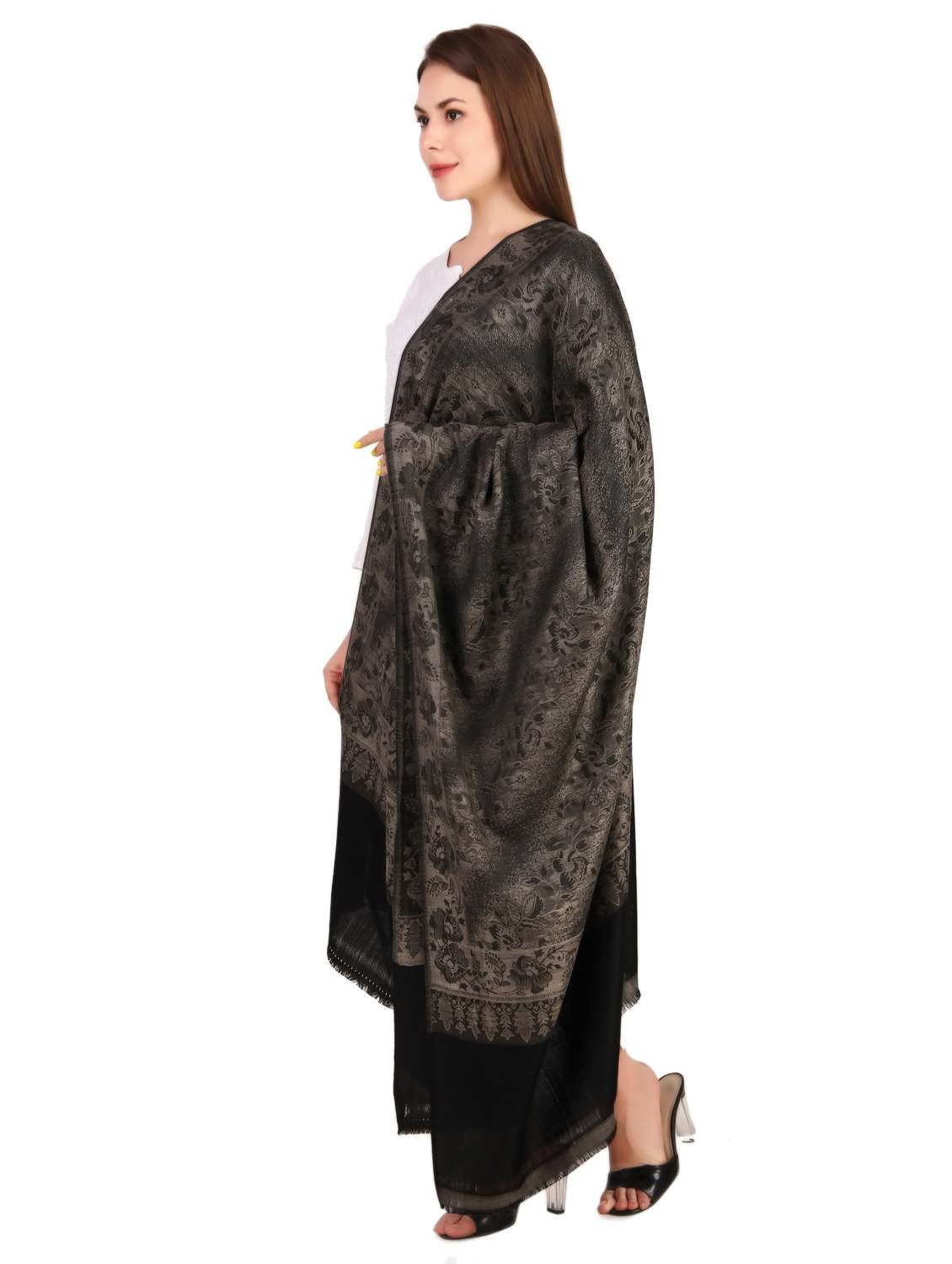 women's florals shawl - 19087627 -  Standard Image - 1