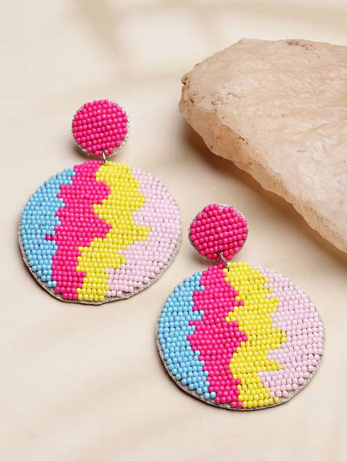 multi circular handcraft earring - 19088693 -  Standard Image - 0