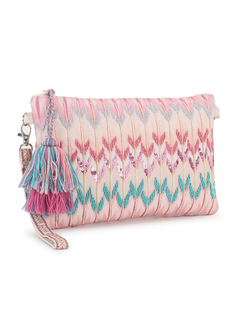 pink regular sling bag - 19088713 - Standard Image - 4
