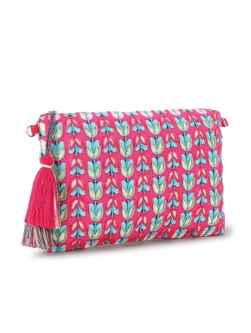 pink regular sling bag - 19088714 - Standard Image - 4