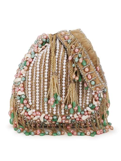 embellished regular potli - 19088811 -  Standard Image - 0