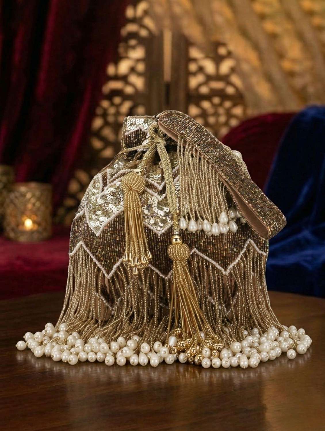 embellished regular potli