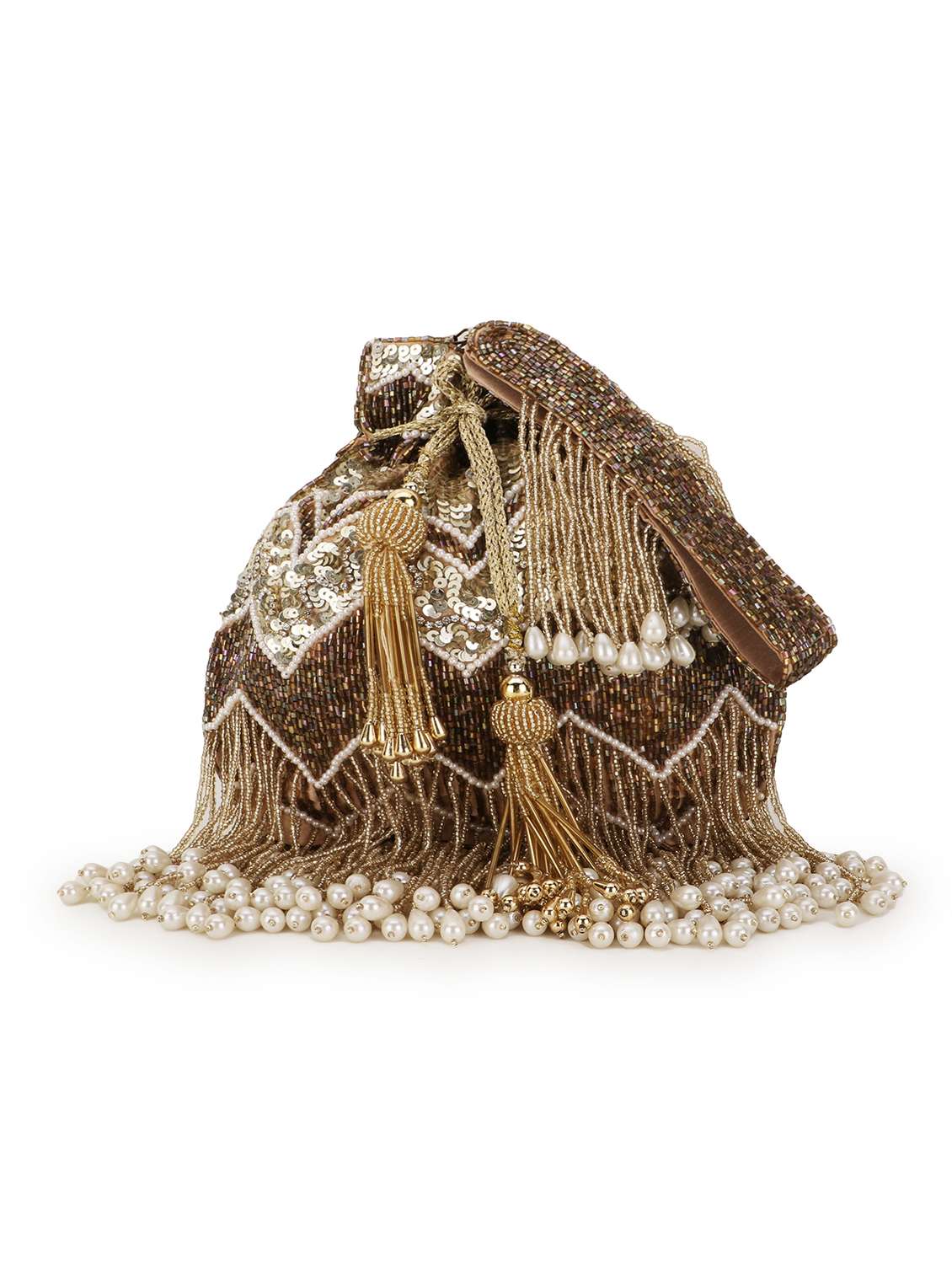 embellished regular potli - 19088820 -  Standard Image - 6