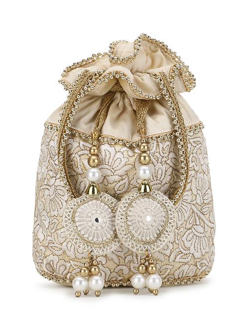 embroidered regular potli - 19088828 -  Standard Image - 0