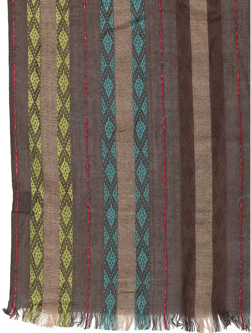 women's striped print stole - 19088867 - Standard Image - 4