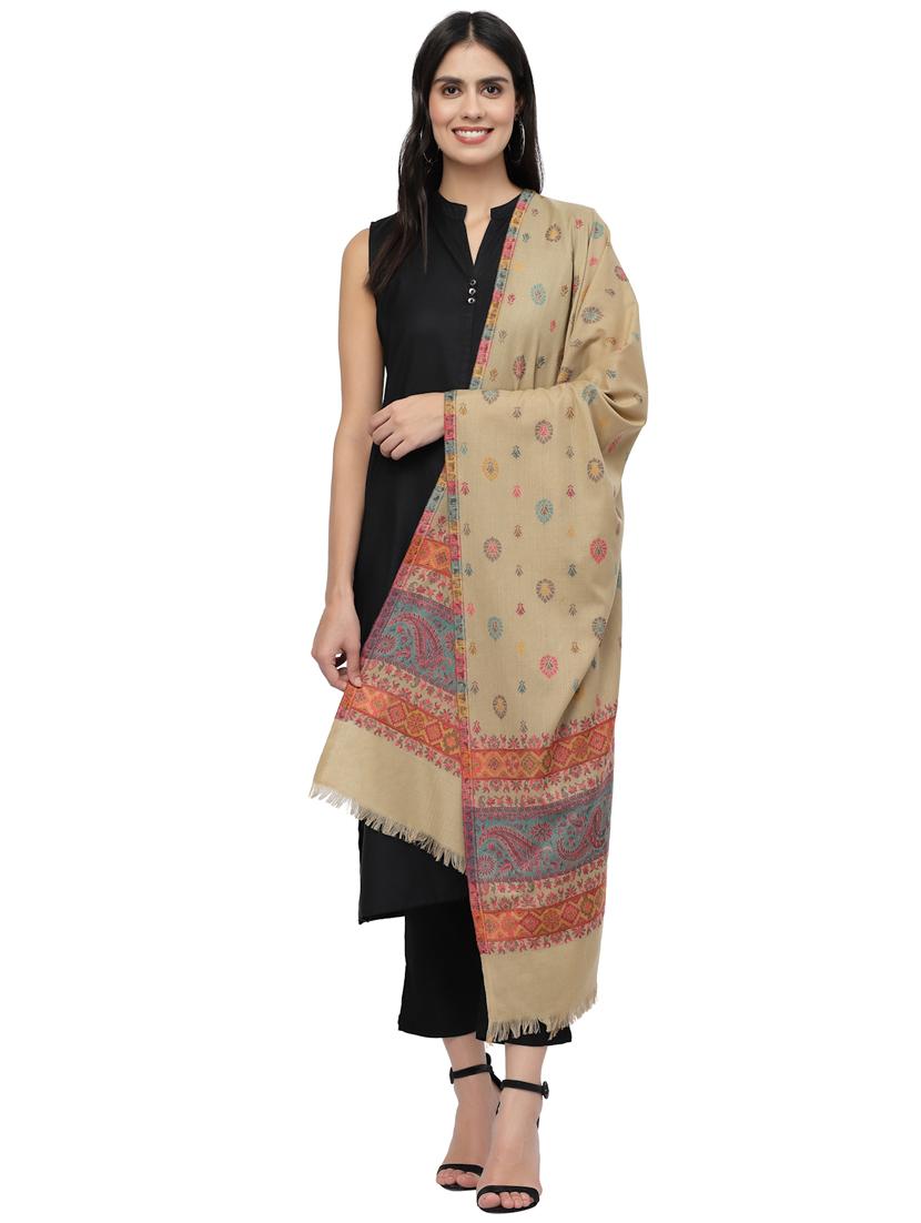 women's self design print stole - 19088883 - Standard Image - 1