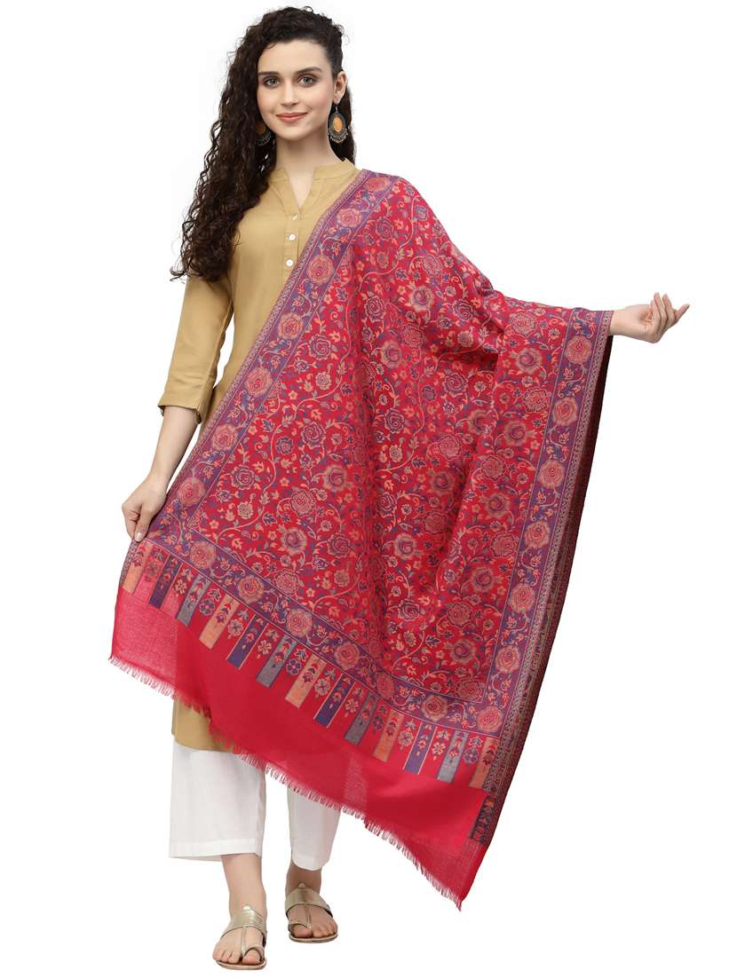 women's floral print stole