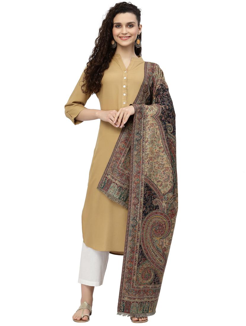 women's paisley print stole - 19088895 - Standard Image - 1