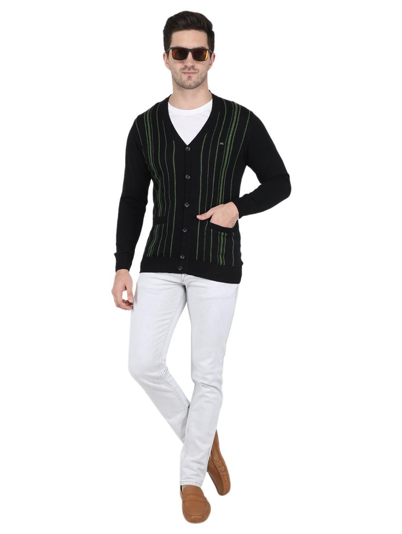 green striped cardigan - 19089608 - Standard Image - 4