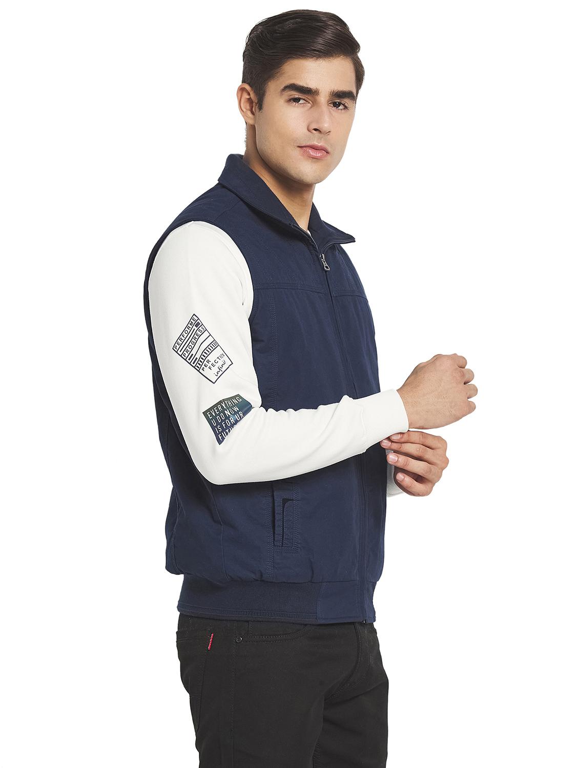 dark blue casual jacket - 19089615 - Standard Image - 1