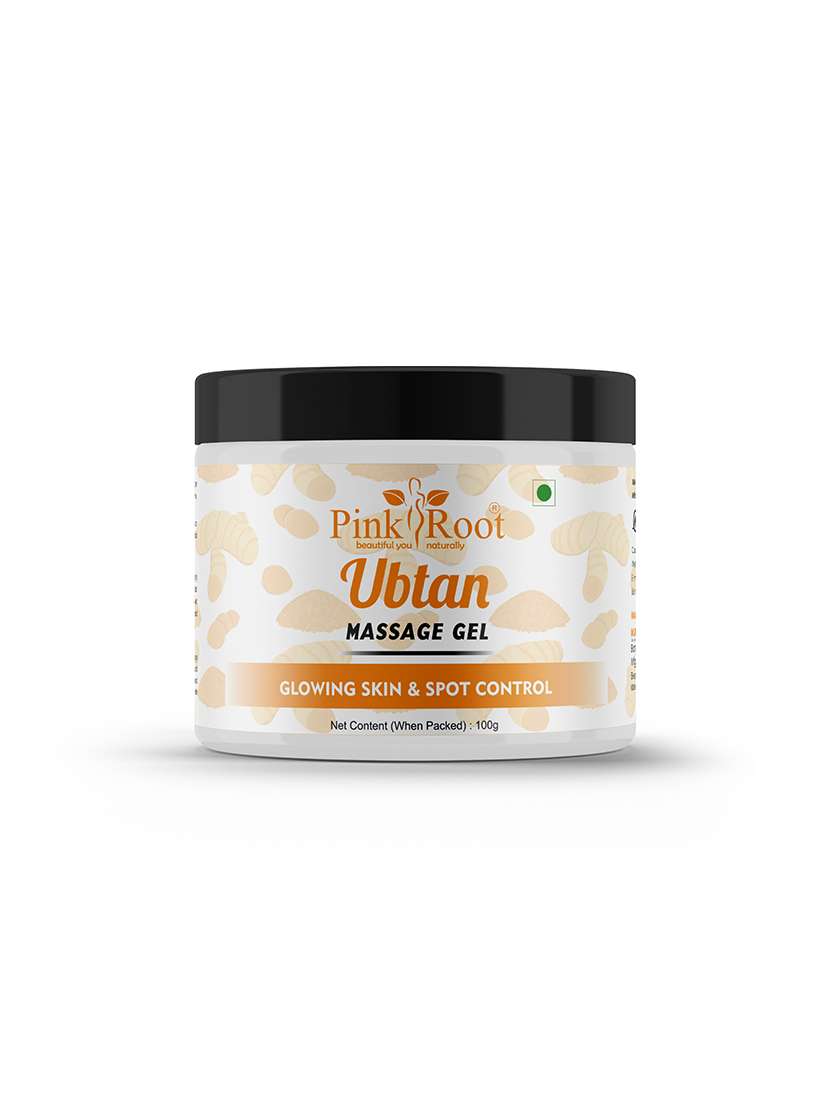 ubtan massage gel 100gm for skin brightening tan removal, oil control