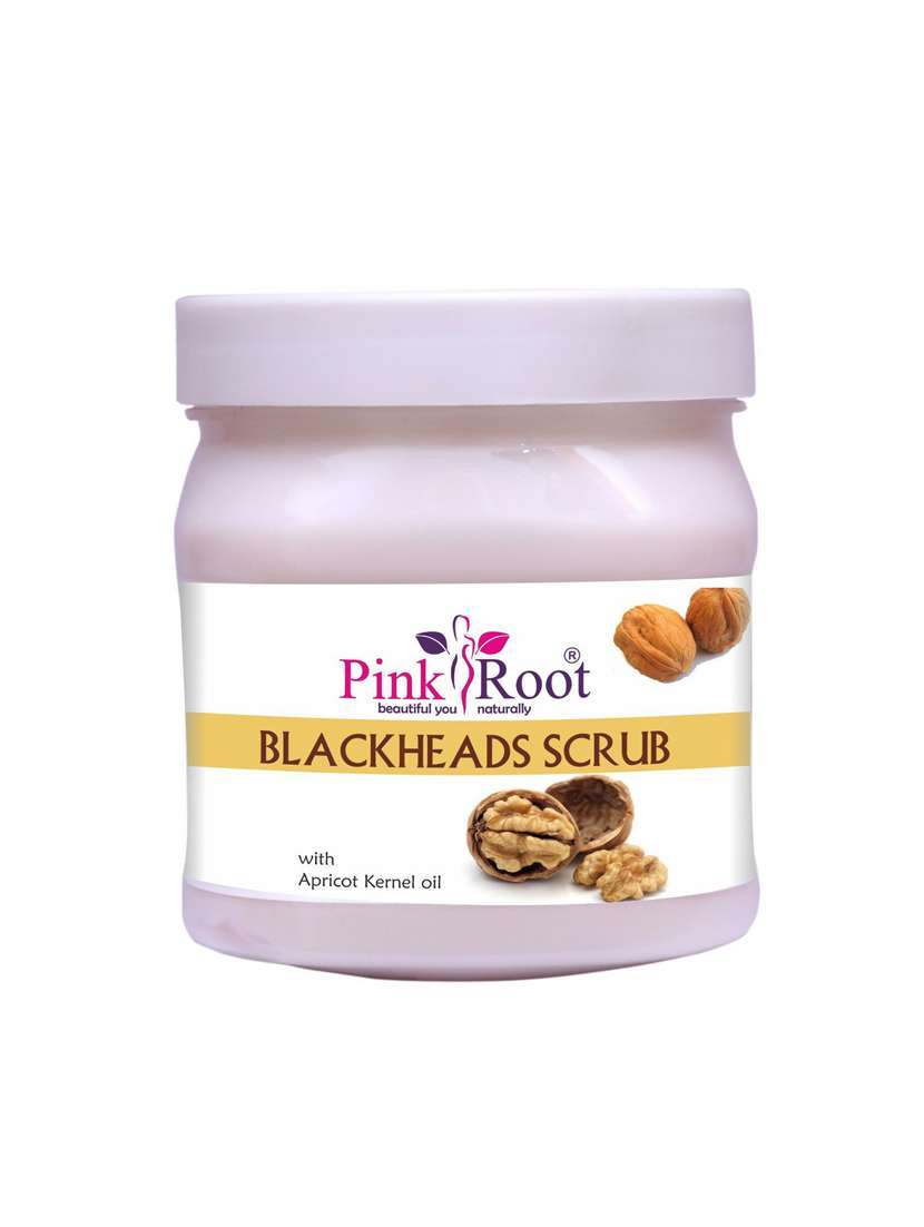 blackheads scrub with apricot kernel oil
