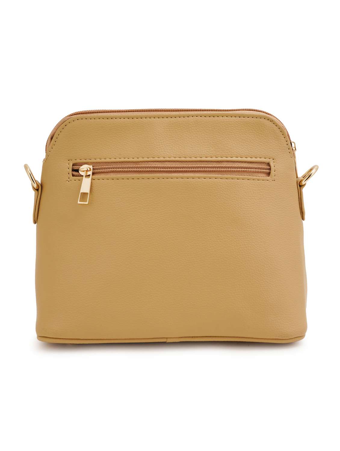 beige leatherette (pu) sling bag - 19108468 - Standard Image - 1