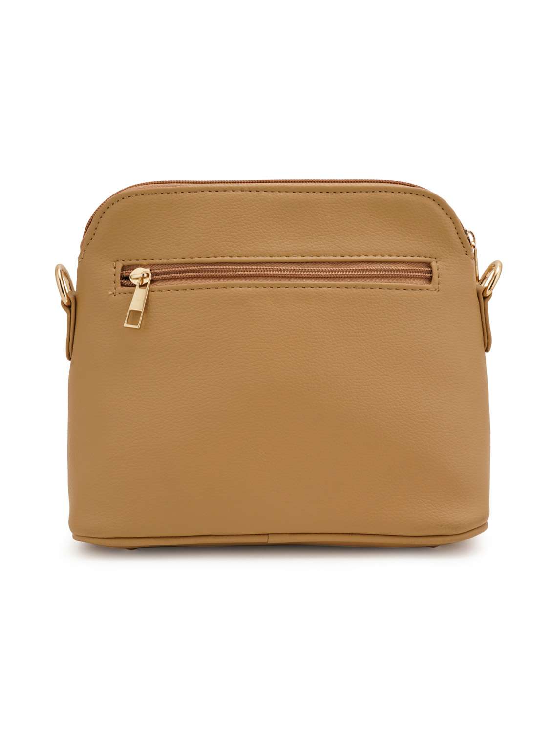 beige leatherette (pu) sling bag - 19108470 -  Standard Image - 1