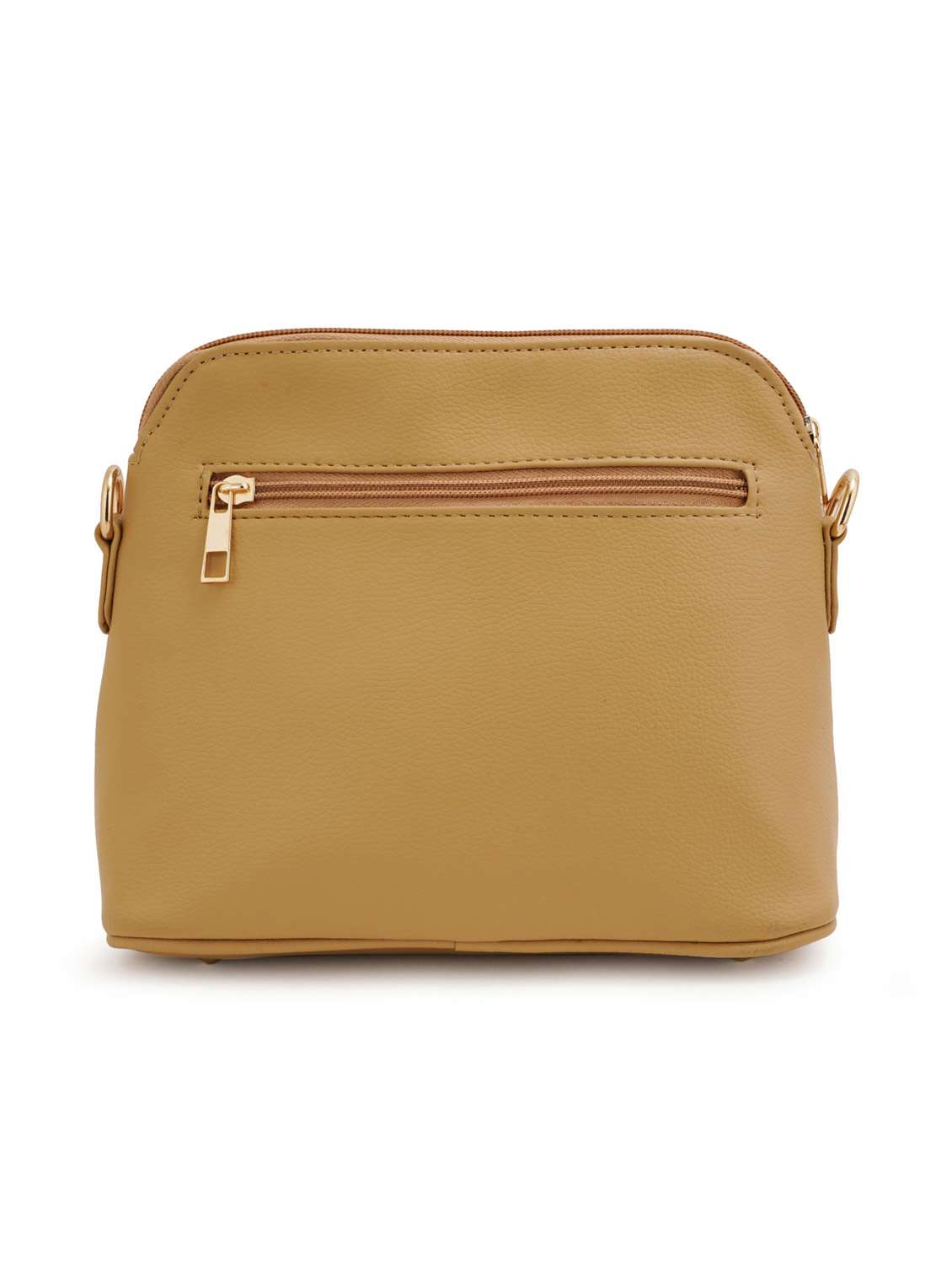 beige leatherette (pu) sling bag - 19108471 -  Standard Image - 1
