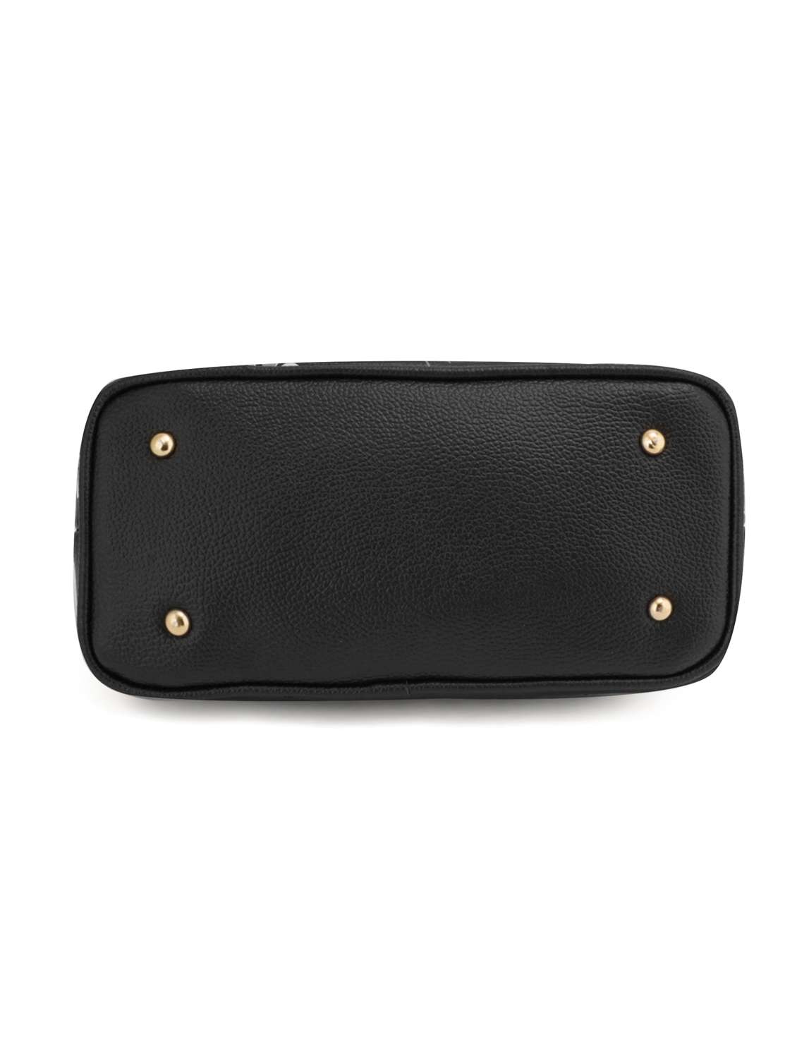black leatherette (pu) sling bag - 19108477 - Standard Image - 4