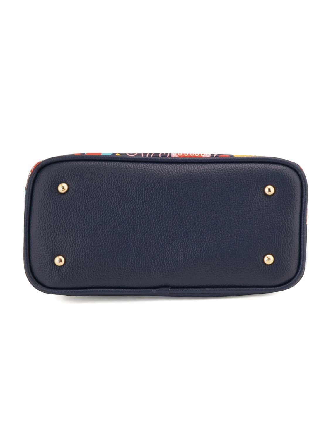 blue leatherette (pu) sling bag - 19108489 - Standard Image - 4