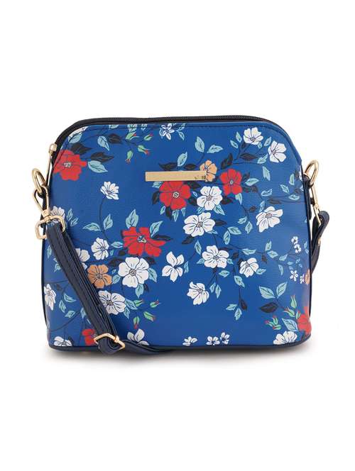 multi coloured leatherette (pu) regular sling bag - 19108498 -  Standard Image - 0