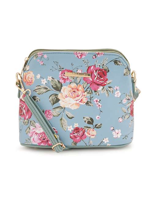 multi coloured leatherette (pu) regular sling bag - 19108504 -  Standard Image - 0