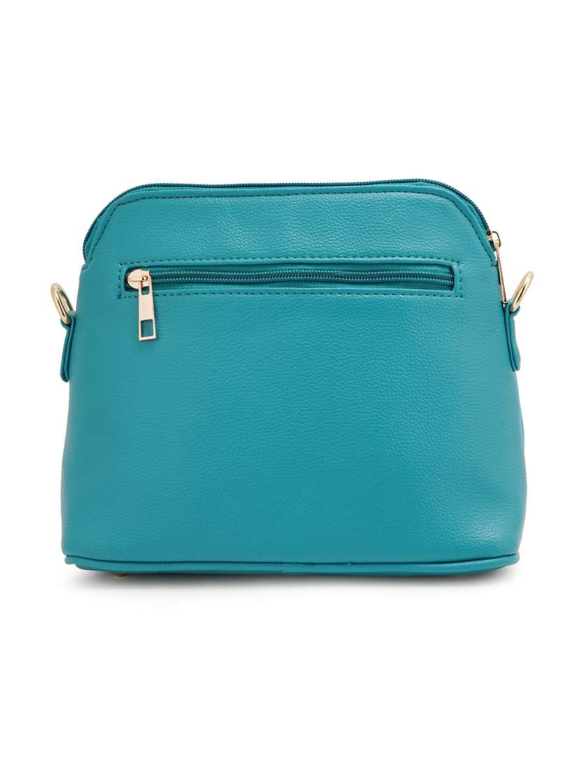 multi coloured leatherette (pu) regular sling bag - 19108506 -  Standard Image - 1