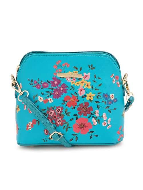 multi coloured leatherette (pu) regular sling bag - 19108509 -  Standard Image - 0