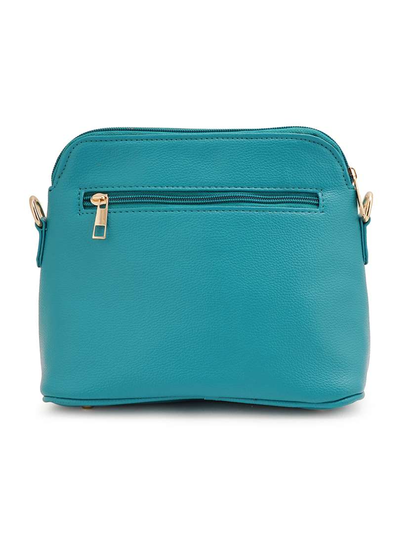 multi coloured leatherette (pu) regular sling bag - 19108509 - Standard Image - 1