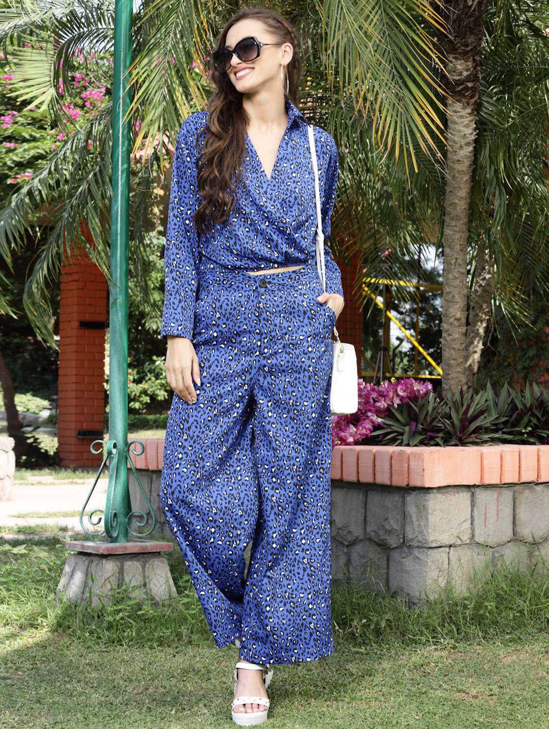 printed top and bottom set