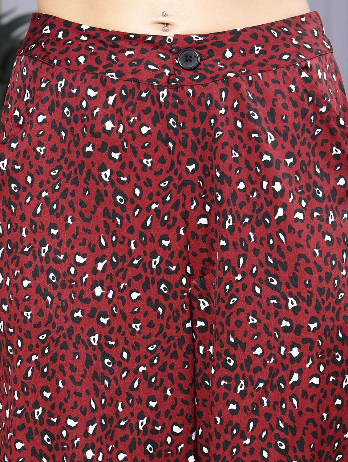 women red printed trouser - 19109100 - Standard Image - 4