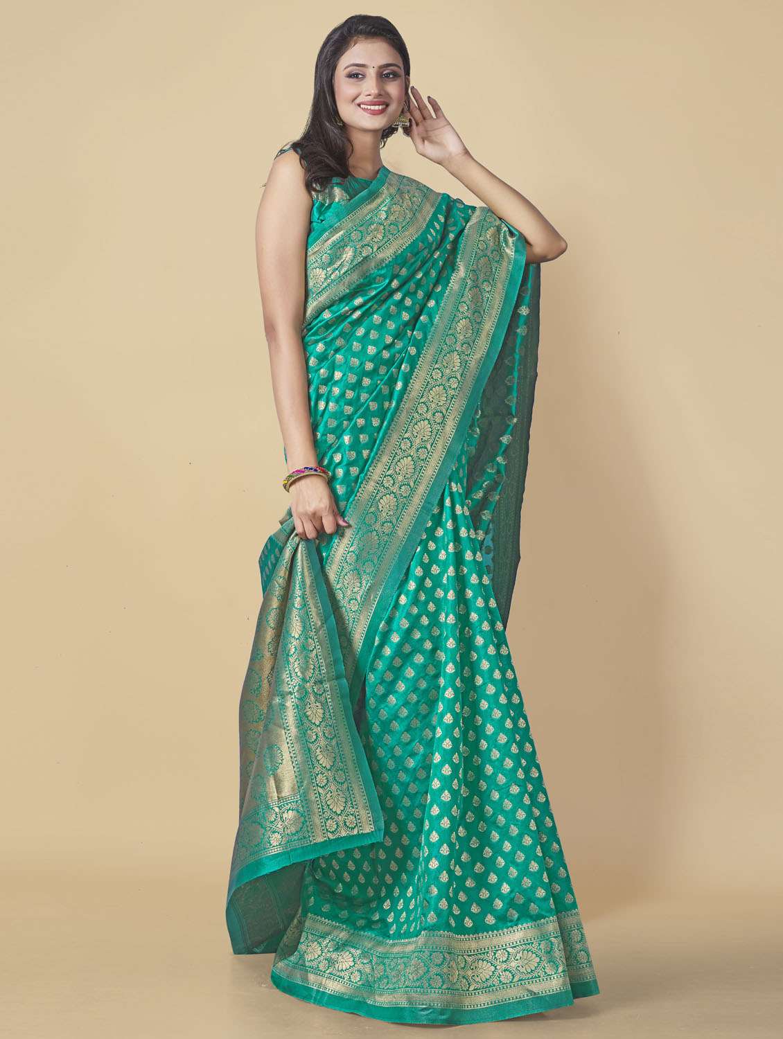 women's banarasi saree - 19109828 -  Standard Image - 1