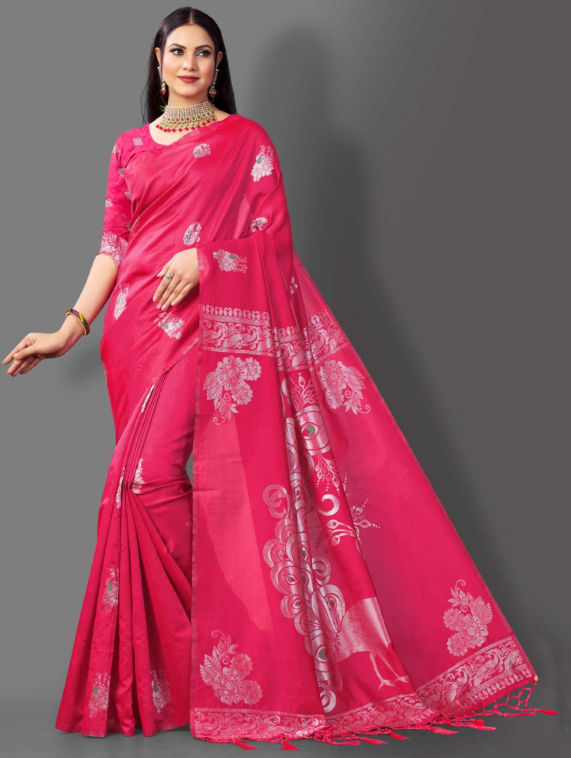 women's banarasi saree