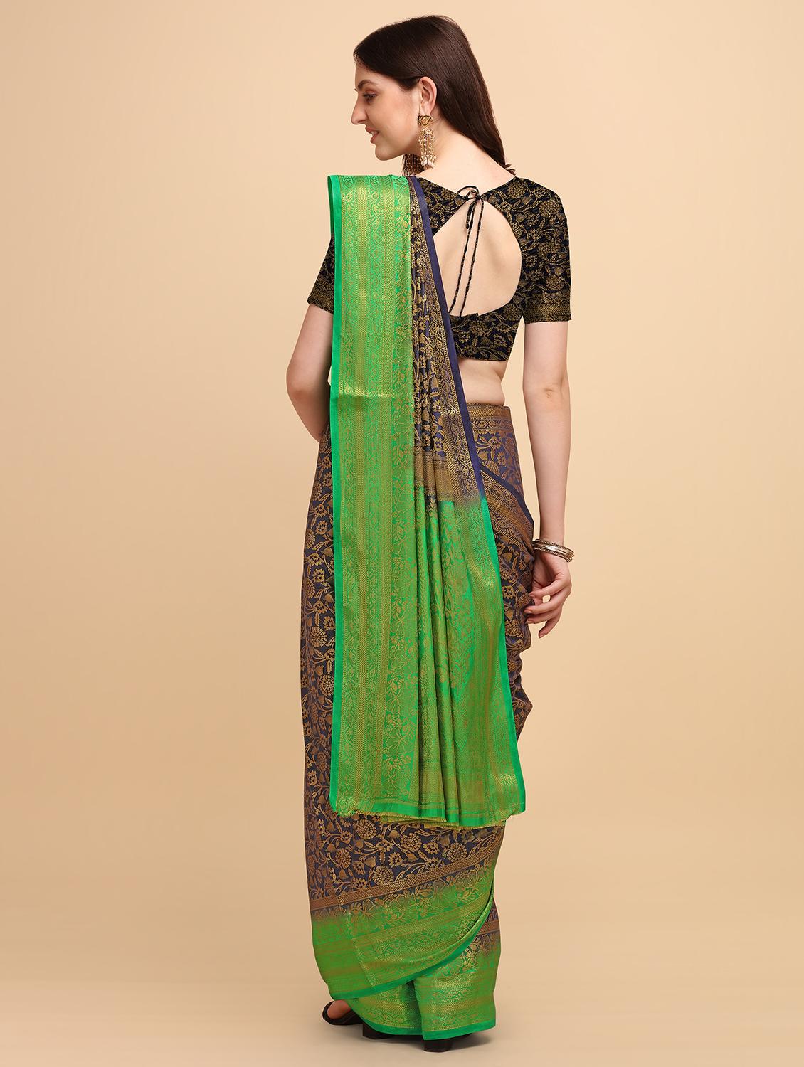 women's banarasi saree - 19109984 - Standard Image - 1