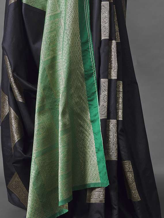 women's banarasi saree - 19110022 - Standard Image - 4