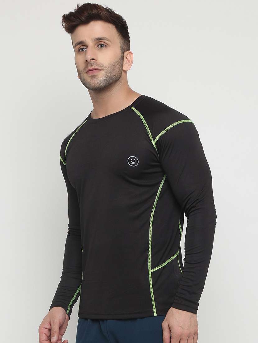 round neck solid t-shirt  - 19111972 -  Standard Image - 1